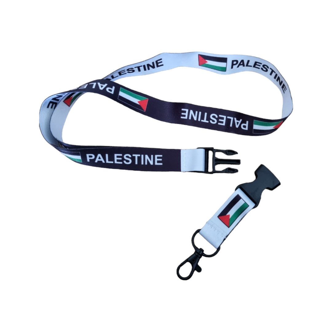 Lanyard Palestine key chain keyring