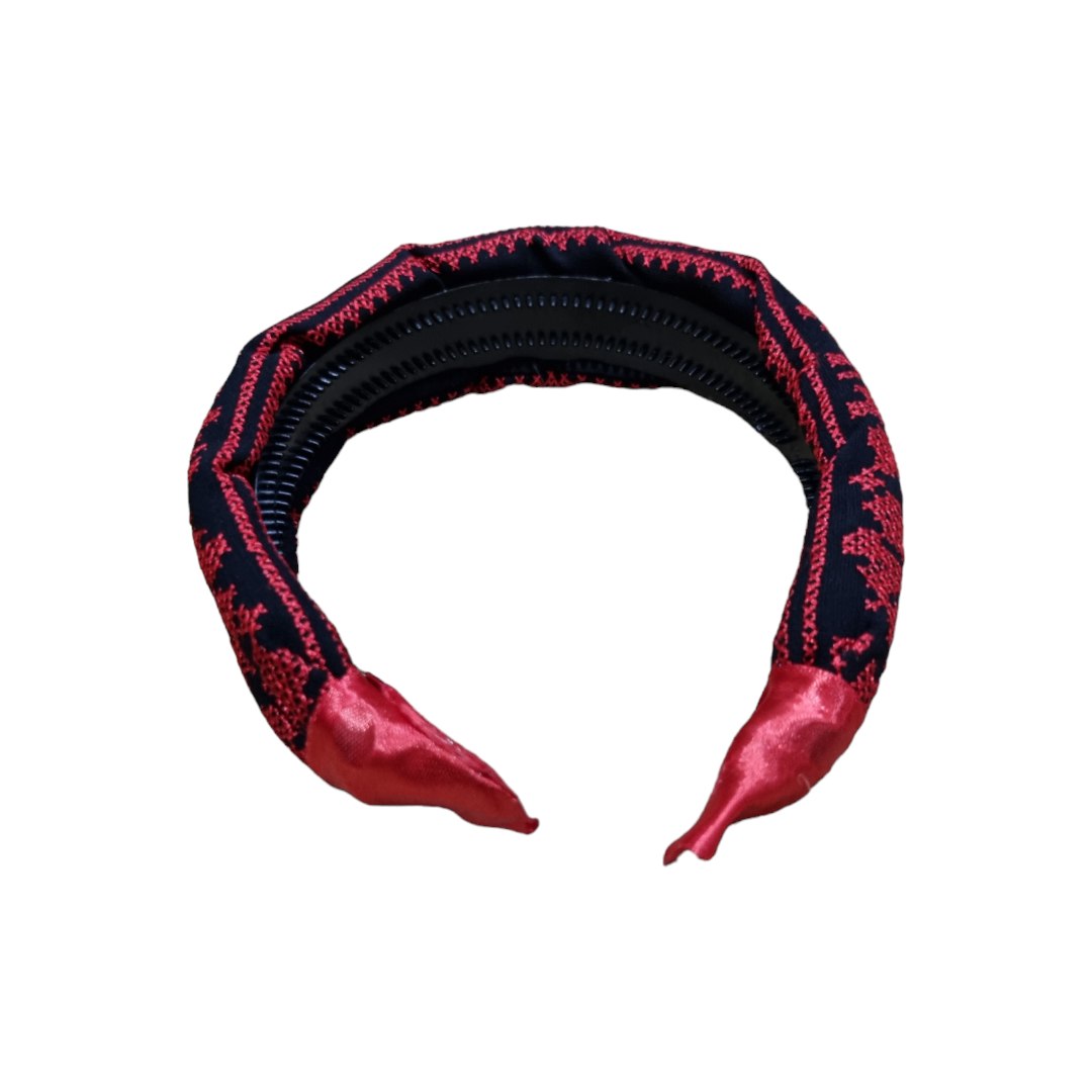 Embroidered hair band 10