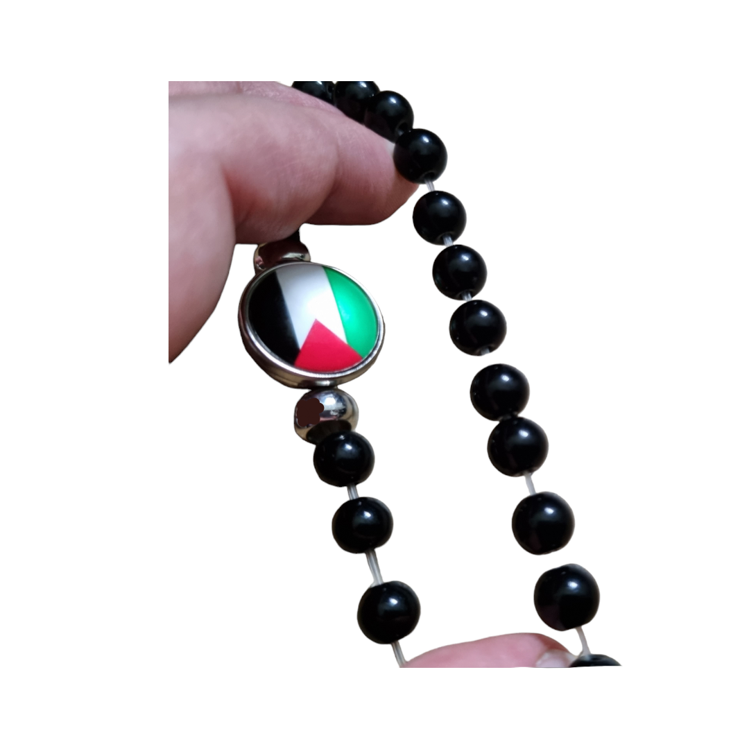 Palestine beads bracelet 3