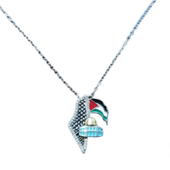 Sterling Silver Alquds Necklace