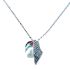 Palestine Map Necklace Sterling Silver