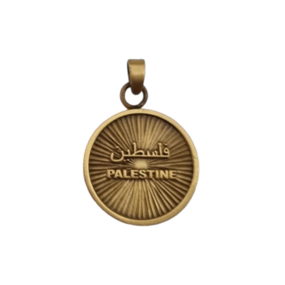 Palestine Pendant gold new
