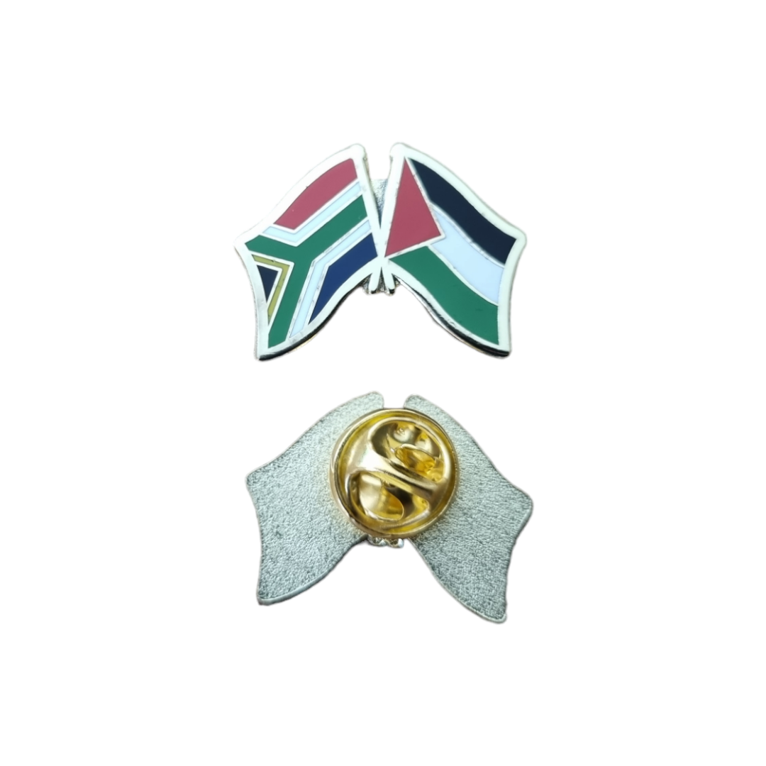 South Africa & Palestine pin