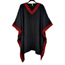 Embroidered Poncho