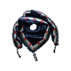 Embroidered Kufiya - Flag
