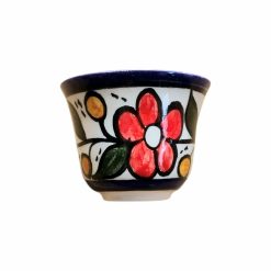 Arabic Coffee Cup - Hebron Rose